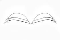 Mitsubishi Lancer 9 2004–2008 Achterlichtcovers (2 stuks, kunststof) foto 2