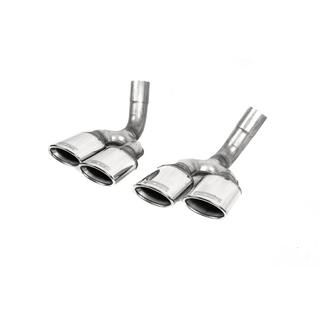AMG G65/G63 V4 uitlaattips (2 stuks) Mercedes G-klasse W463 1990–2018 foto 1
