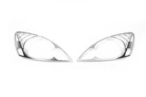 Mitsubishi Lancer 9 2004–2008 Koplamp sierlijsten (2 st., kunststof) foto 2