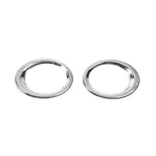 RVS chroom sierlijsten voor mistlampomranding (set 2 stuks) Nissan Qashqai 2007–2010 foto 4