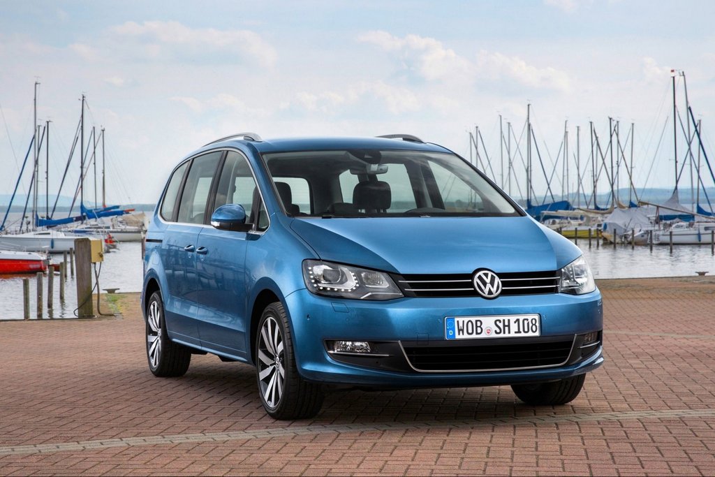 Vernieuwde Volkswagen Sharan tweede generatie