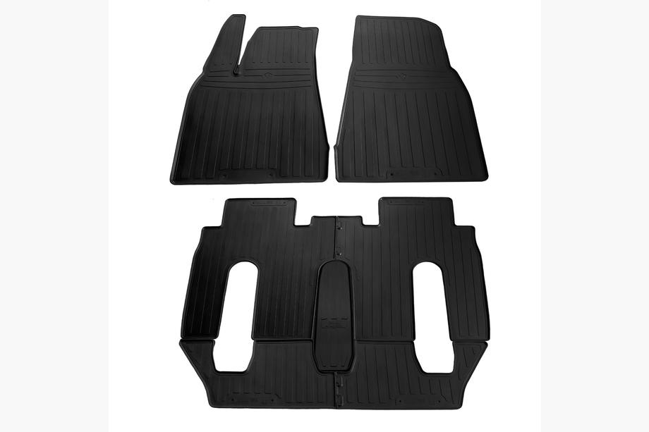 Tesla Model X 2015– Rubberen automatten (6-zits, Stingray Premium) Image