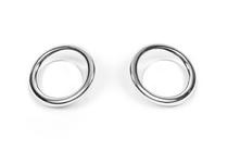 Volkswagen Jetta 2006–2011 Chrome sierlijsten voor mistlampen (set van 2, kunststof) foto 2