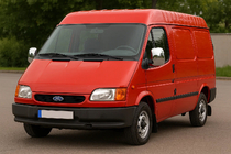 Ford Transit 1991–2000 RVS spiegelkappen (2 stuks) foto 1