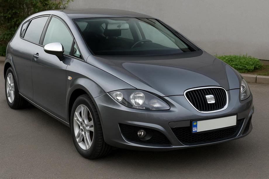Seat Leon 2005–2012 RVS spiegelkappen (2005-2010, 2 stuks) Image