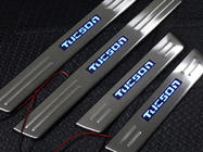 Hyundai Tucson JM 2004– Libao LED instaplijsten (RVS) foto 3