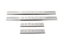 Skoda Octavia II A5 2006–2010 OmsaLine instaplijsten (set van 4, RVS) foto 2