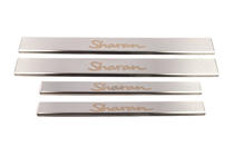 Volkswagen Sharan 1995–2010 Carmos V1 RVS instaplijsten (set 4 stuks) foto 2