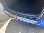 Volkswagen Touran 2003–2010 RVS sierlijst voor achterbumper Carmos (RVS) foto 4
