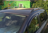 Opel Zafira B 2005–2011 Aluminium dakrails (Caravan, chroom) foto 1