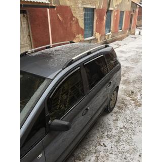 Aluminium dakrails (Caravan, chroom) Opel Zafira B 2005–2011 foto 4