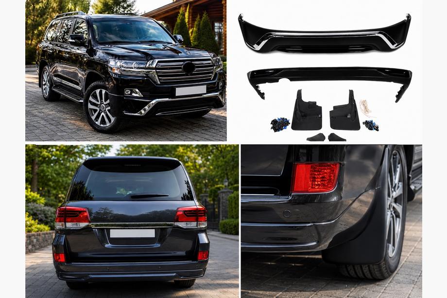 Toyota Land Cruiser 200 2007–2021 Complete bodykit 2016-2021 (Executive 2016) Witte kleur Image