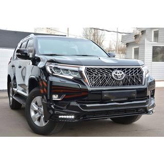 TRD voor- en achterbumperlip (2017-) Toyota Land Cruiser Prado 150 2009–2023 foto 1