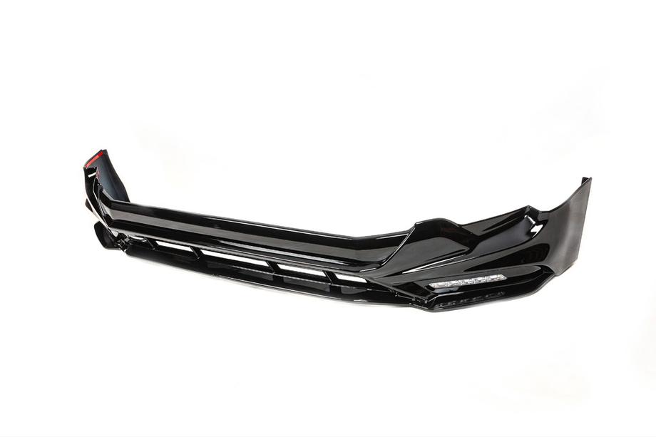 Toyota Land Cruiser Prado 150 2009–2023 TRD voor- en achterbumperlip (2017-) Zwarte kleur Foto 7