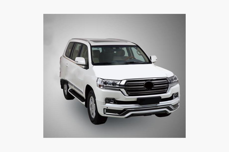 Toyota Land Cruiser 200 2007–2021 Bodykit-set 2016↗ (Modelista V3) Zwarte kleur Foto 3