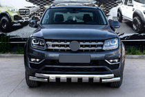 Volkswagen Amarok 2010–2022 RVS voorbumperbescherming F3-08.7 foto 1