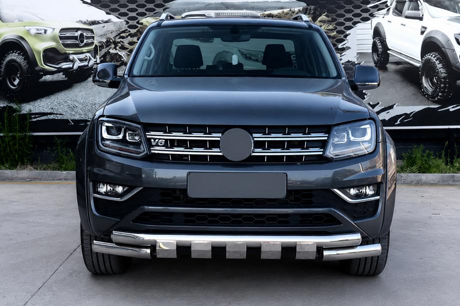 Volkswagen Amarok 2010–2022 RVS voorbumperbescherming F3-08.7 Image