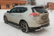 Nissan X-trail T32/Rogue 2014–2021 Achterbeschermbeugel NSXT.13.6.B1-08 (RVS) foto 4