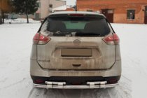 Nissan X-trail T32/Rogue 2014–2021 Achterbeschermbeugel NSXT.13.6.B1-08 (RVS) foto 1