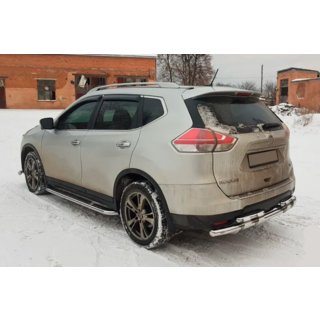 Achterbeschermbeugel NSXT.13.6.B1-08 (RVS) Nissan X-trail T32/Rogue 2014–2021 foto 4