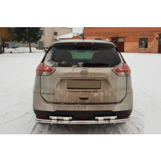 Achterbeschermbeugel NSXT.13.6.B1-08 (RVS) Nissan X-trail T32/Rogue 2014–2021 foto 1