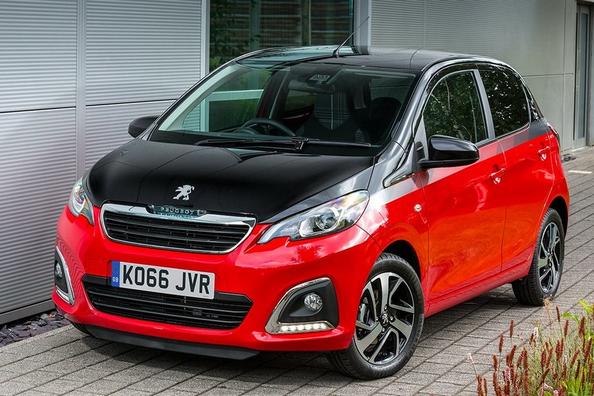 Compacte stads hatchback Peugeot 108
