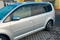 Volkswagen Touran 2010–2015 Raamdeflectoren (4 stuks, HIC) foto 9
