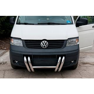 RVS bullbar ST006-03 nieren Volkswagen T5 Transporter 2003–2010 foto 2