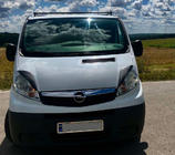 Renault Trafic 2001–2015 Koplampwenkbrauwen Porshe-style Mat zwart foto 2