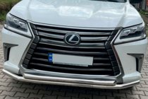 Lexus LX570/450d 2008–2022 Voorbeschermbeugel ST014 (2015+, RVS) foto 4