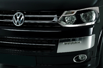 Volkswagen T5 2010–2015 RVS koplamp sierlijsten (set 2 stuks) foto 1