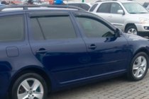 Skoda Octavia II A5 2006–2010 Raamdeflectoren SW (4 stuks, HIC) foto 2