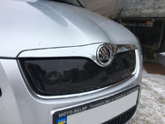 Skoda Fabia 2007–2014 Winterafdekking voor radiatorrooster (2007-2010, bovenste) Glanz foto 2
