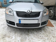 Skoda Fabia 2007–2014 Winterafdekking voor radiatorrooster (2007-2010, bovenste) Glanz foto 4