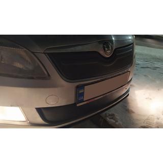 Winterafdekking voor grille (2011-2014, bovenste) Skoda Fabia 2007–2014 foto 3