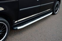 Citroen Nemo 2007–2017 Fullmond side steps (2 stuks, aluminium) foto 2
