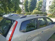 Ford Focus II 2005–2008 Aluminium dakrails (Caravan, chroom) foto 5
