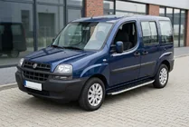 Fiat Doblo I 2005–2010 Side steps Fullmond (2 stuks, aluminium) foto 1