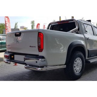 Achterbeschermbeugel AK003 (2018-2022, RVS) Ford Ranger 2011–2022 foto 1