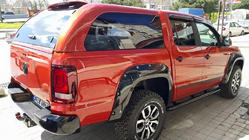 Volkswagen Amarok 2010–2022 Wielkastverbreders (glasvezel, overspuitbaar) foto 4