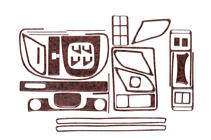 31 Serie 1981–1992 Dashboard sierlijsten (Meric) foto 2