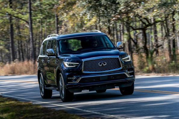 Review van de premium SUV Infiniti QX80