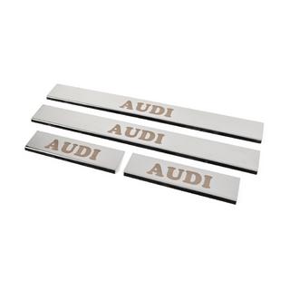 Chromen dorpellijsten (4 stuks, Carmos) Audi A4 B5 1994–2001 foto 2