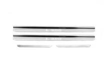 Mitsubishi L200 2006–2015 Carmos dorpellijsten (set 4 stuks, RVS) foto 1