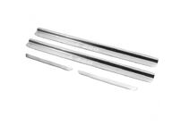 Mitsubishi L200 2006–2015 Carmos dorpellijsten (set 4 stuks, RVS) foto 2