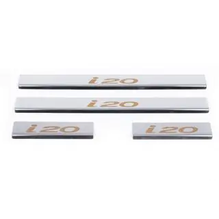Carmos V1 RVS instaplijsten (set 4 stuks) Hyundai I-20 2008–2012 foto 2