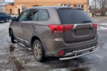 Mitsubishi Outlander 2012–2021 Achterbeugel AK004-2 (RVS) foto 3