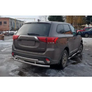 Achterbeugel AK004-2 (RVS) Mitsubishi Outlander 2012–2021 foto 1