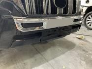 Toyota Land Cruiser Prado 150 2009–2023 Spoilerlip voor voorbumper MiddleEast (2017-) Zwarte kleur foto 6