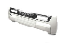 Toyota Land Cruiser Prado 150 2009–2023 Spoilerlip voor voorbumper MiddleEast (2017-) Zwarte kleur foto 2